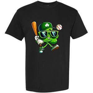 Shamrock Baseball Funny St Patricks Day Garment-Dyed Heavyweight T-Shirt