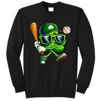 Shamrock Baseball Funny St Patricks Day Sweatshirt