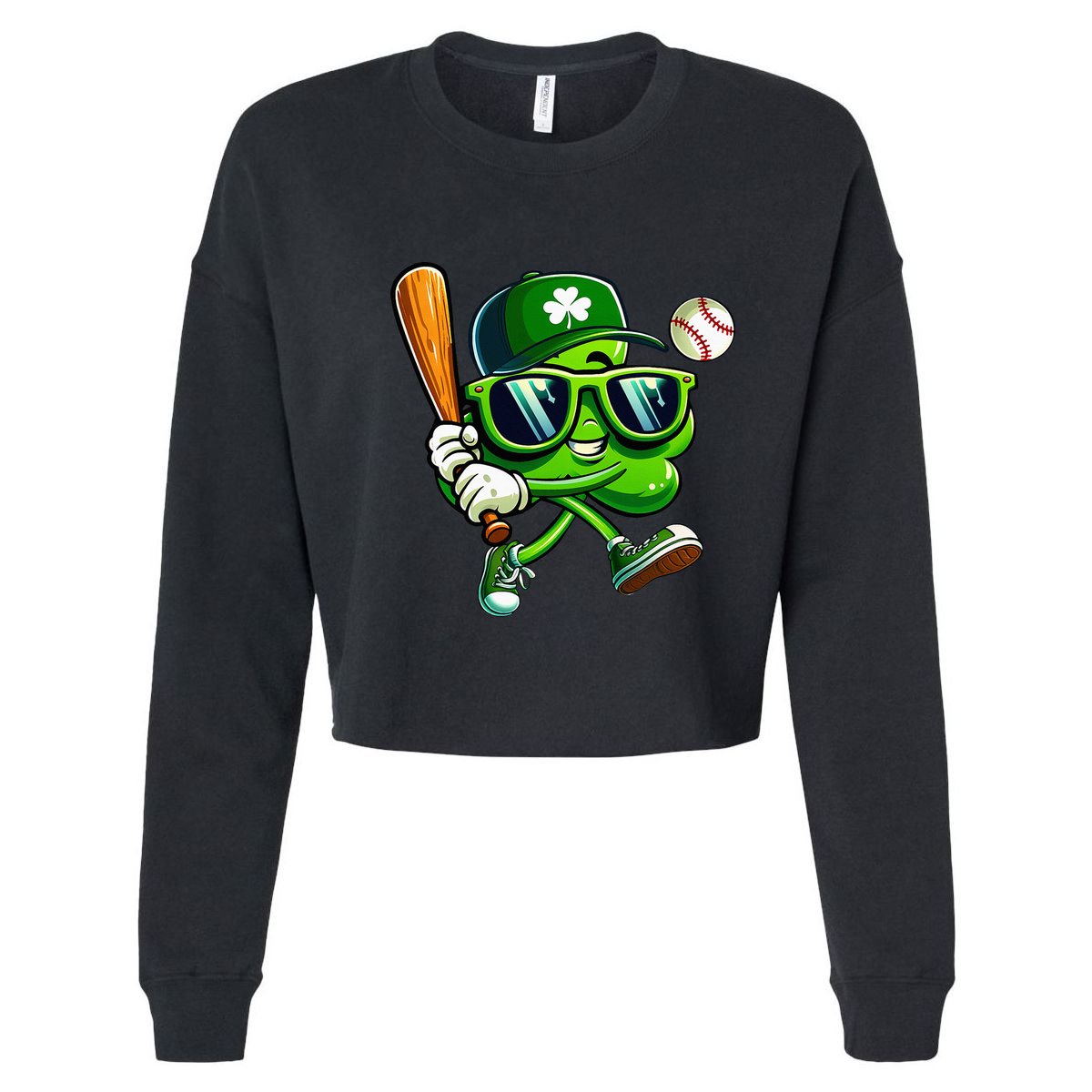 Shamrock Baseball Funny St Patricks Day 16 in Basic Backpack