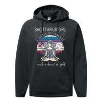 Sagittarius Birthday for Wo December Gift Performance Fleece Hoodie