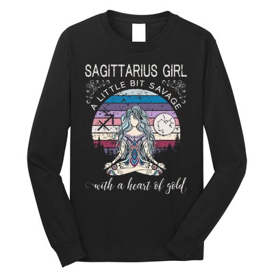 Sagittarius Birthday for Wo December Gift Long Sleeve Shirt