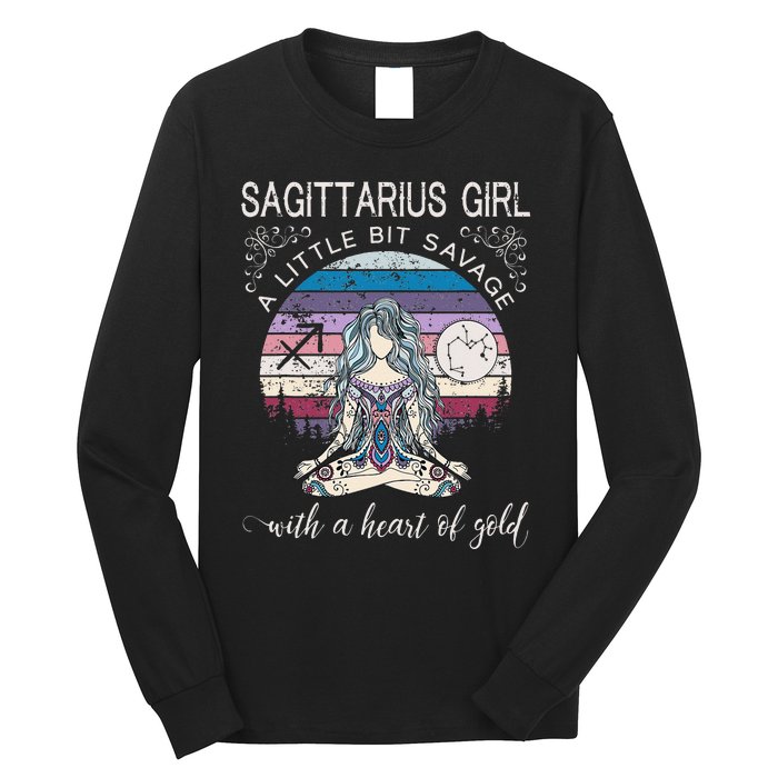 Sagittarius Birthday for Wo December Gift Long Sleeve Shirt