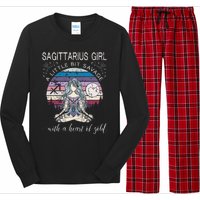 Sagittarius Birthday for Wo December Gift Long Sleeve Pajama Set