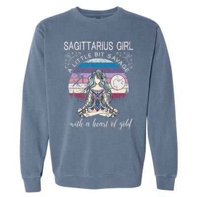 Sagittarius Birthday for Wo December Gift Garment-Dyed Sweatshirt