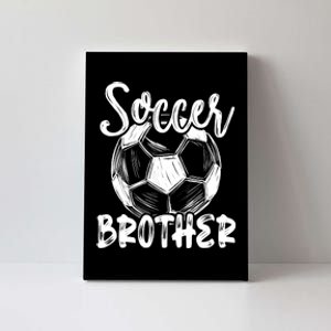 Soccer Brother Family Matching Team Player Soccer Ball Canvas