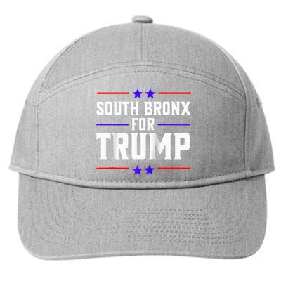 South Bronx For Trump Raglan Baseball 7-Panel Snapback Hat