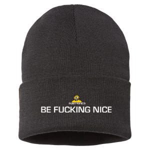 Subtronics Be Fucking Nice New Sustainable Knit Beanie