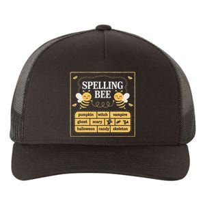 Spelling Bee Funny Pun Halloween Costumes For Teachers Yupoong Adult 5-Panel Trucker Hat