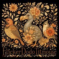 Subtle Birds Flicker Dodo Titmouse Trump Resist Boho Style Cooling Performance Crew T-Shirt