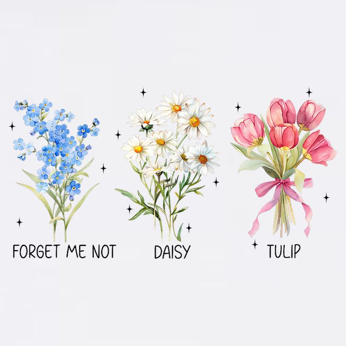 Subtle Boho Flowers Anti Trumpp  Hoodie