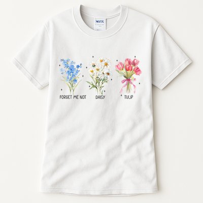 Subtle Boho Flowers Anti Trumpp  Tall T-Shirt