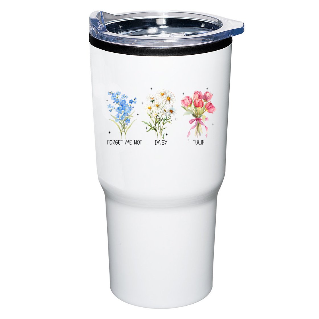 Subtle Boho Flowers Anti Trumpp  Tumbler