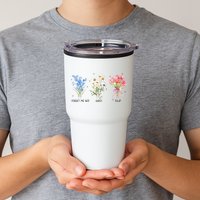 Subtle Boho Flowers Anti Trumpp  Tumbler