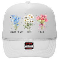 Subtle Boho Flowers Anti Trumpp  Hat