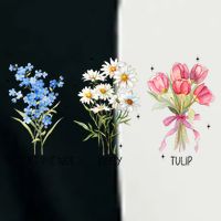 Subtle Boho Flowers Anti Trumpp  Infant Baby Jersey Bodysuit