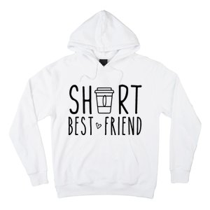 Short Best Friend Funny Coffee Matching BFF Outfit 2 Bestie Hoodie