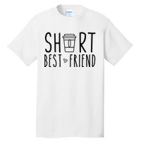 Short Best Friend Funny Coffee Matching BFF Outfit 2 Bestie Tall T-Shirt