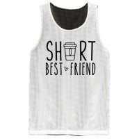 Short Best Friend Funny Coffee Matching BFF Outfit 2 Bestie Mesh Reversible Basketball Jersey Tank