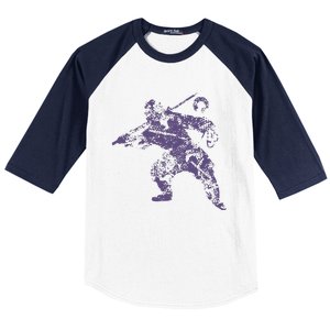 Store Big Fcd Violet Baseball Sleeve Shirt