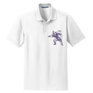 Store Big Fcd Violet Dry Zone Grid Polo