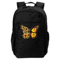 Sunflower Butterfly Faith Daily Commute Backpack