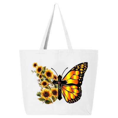 Sunflower Butterfly Faith 25L Jumbo Tote