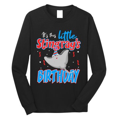 Stingray Birthday Funny November December January Long Sleeve Shirt