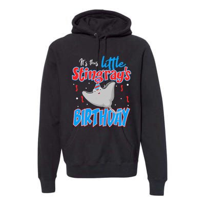 Stingray Birthday Funny November December January Premium Hoodie