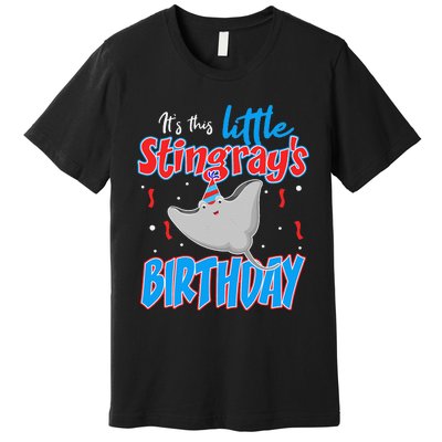 Stingray Birthday Funny November December January Premium T-Shirt