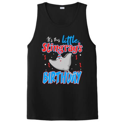 Stingray Birthday Funny November December January PosiCharge Competitor Tank