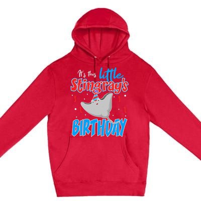 Stingray Birthday Funny November December January Premium Pullover Hoodie