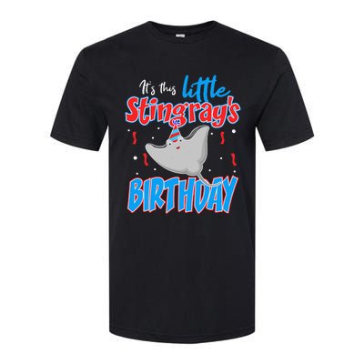 Stingray Birthday Funny November December January Softstyle CVC T-Shirt