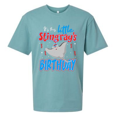 Stingray Birthday Funny November December January Sueded Cloud Jersey T-Shirt