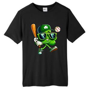 Shamrock Baseball Funny St Patricks Day Tall Fusion ChromaSoft Performance T-Shirt