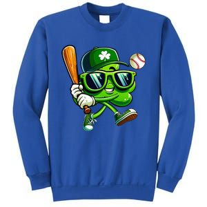 Shamrock Baseball Funny St Patricks Day Sweatshirt