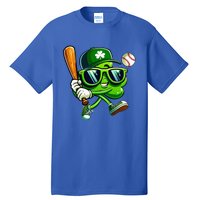 Shamrock Baseball Funny St Patricks Day Tall T-Shirt