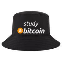 Study Bitcoin Famous Bitcoin Quote Cool Comfort Performance Bucket Hat