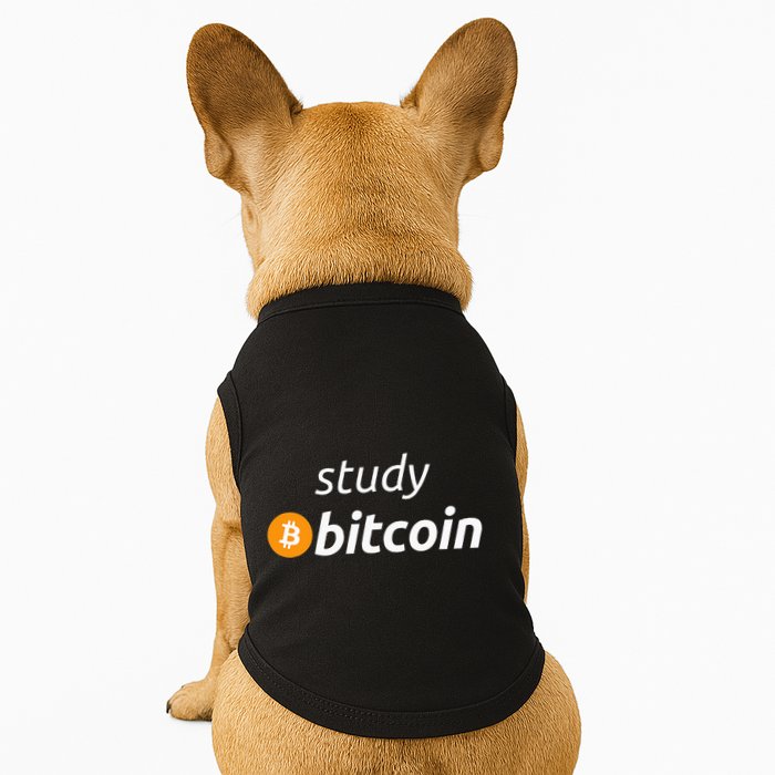 Study Bitcoin Famous Bitcoin Quote Doggie Tank