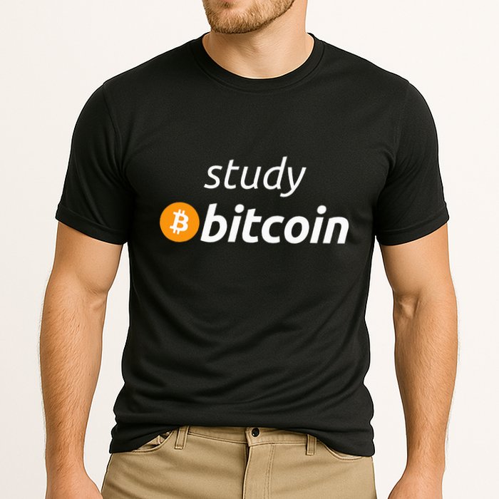 Study Bitcoin Famous Bitcoin Quote Performance Shirt