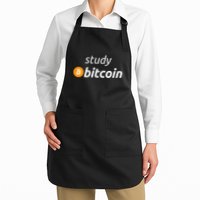 Study Bitcoin Famous Bitcoin Quote Apron