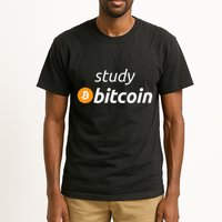 Study Bitcoin Famous Bitcoin Quote Tall T-Shirt