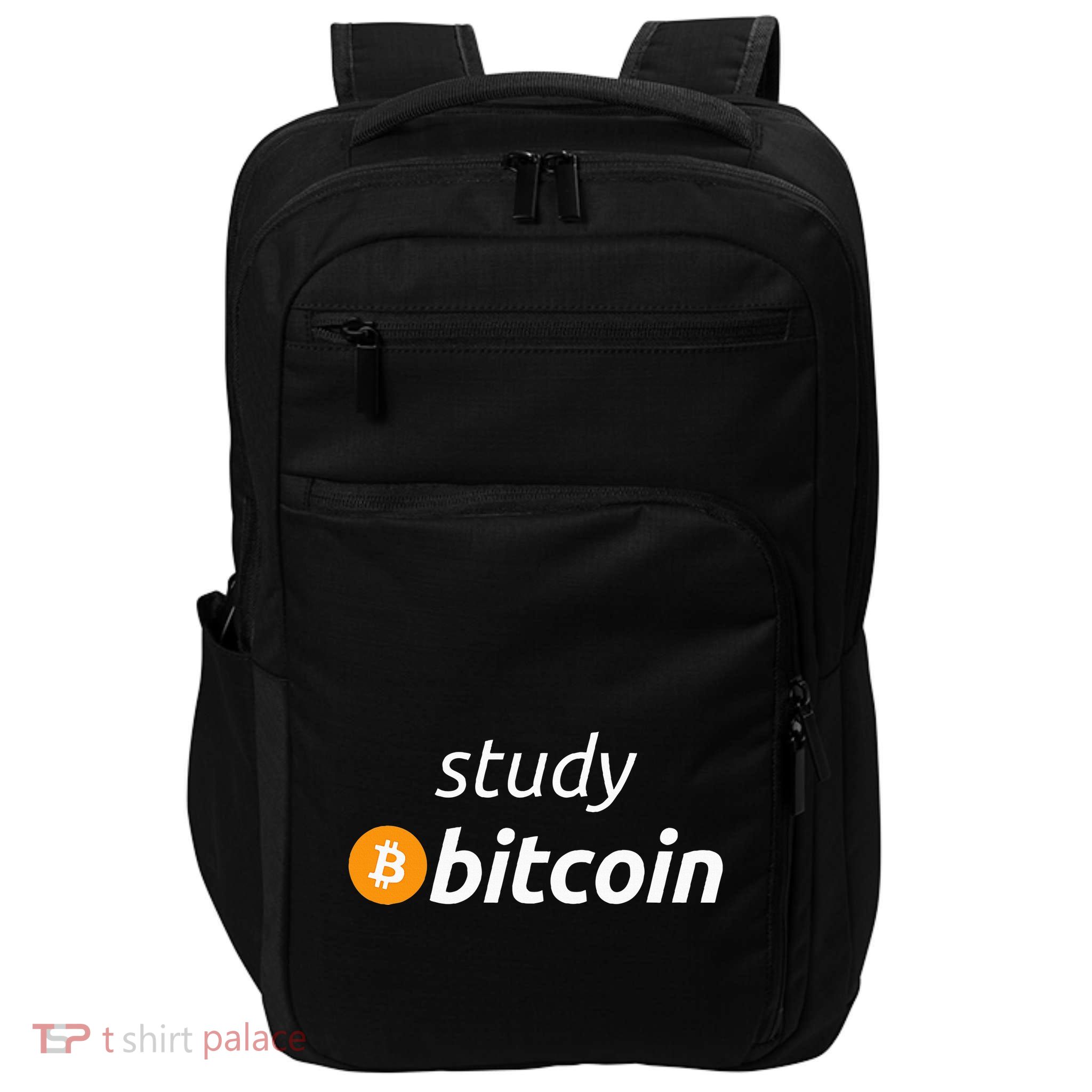 Study Bitcoin Famous Bitcoin Quote Impact Tech Backpack