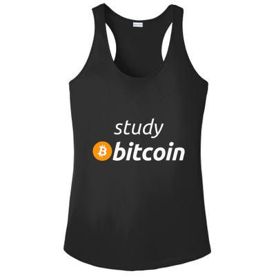 Study Bitcoin Famous Bitcoin Quote Ladies PosiCharge Competitor Racerback Tank