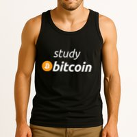Study Bitcoin Famous Bitcoin Quote Tank Top
