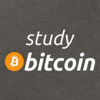 Study Bitcoin Famous Bitcoin Quote Cotton Canvas Backpack