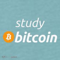 Study Bitcoin Famous Bitcoin Quote Sueded Cloud Jersey T-Shirt