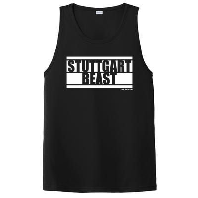 Stuttgart Beast Fitness Training Gym Motivation Sayings Meaningful Gift PosiCharge Competitor Tank