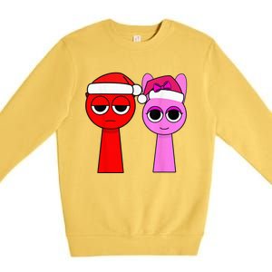 S.P.R.U.N.K.I Beats Funny Sprun Ki Christmas Game Premium Crewneck Sweatshirt