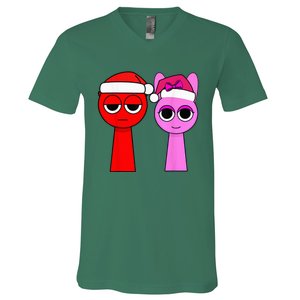 S.P.R.U.N.K.I Beats Funny Sprun Ki Christmas Game V-Neck T-Shirt