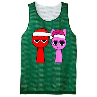 S.P.R.U.N.K.I Beats Funny Sprun Ki Christmas Game Mesh Reversible Basketball Jersey Tank